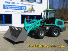Radlader FERRUM DM522 x4 V2021 animierte Farben
