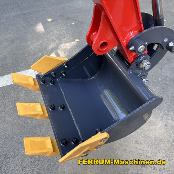 Minibagger kaufen - CT-12E mit 38cm Schaufel