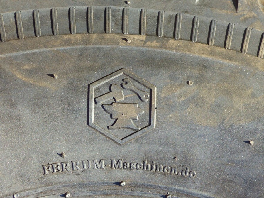 Komplettrad 36x20R16 für Radlader FERRUM DM416x4, Reifengröße 1024px Ansicht VI
