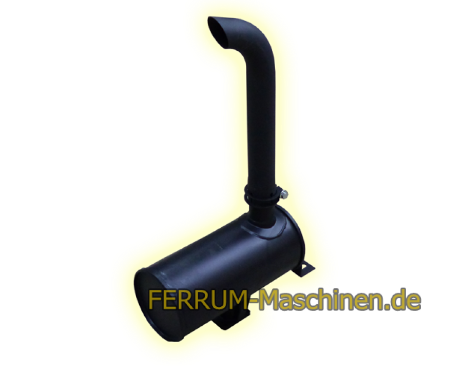 Auspuff kaufen, FERRUM Radlader DM 960px, Ansicht I